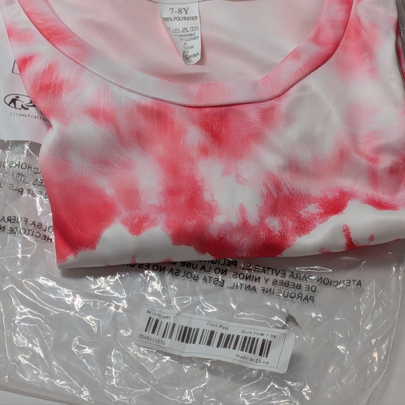 Girl's Tie-Dye Heart Tee, Size 7/8T - Picture 6 of 6